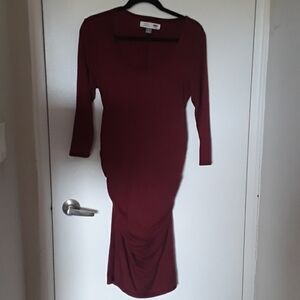 Like New Maternity midi  dress